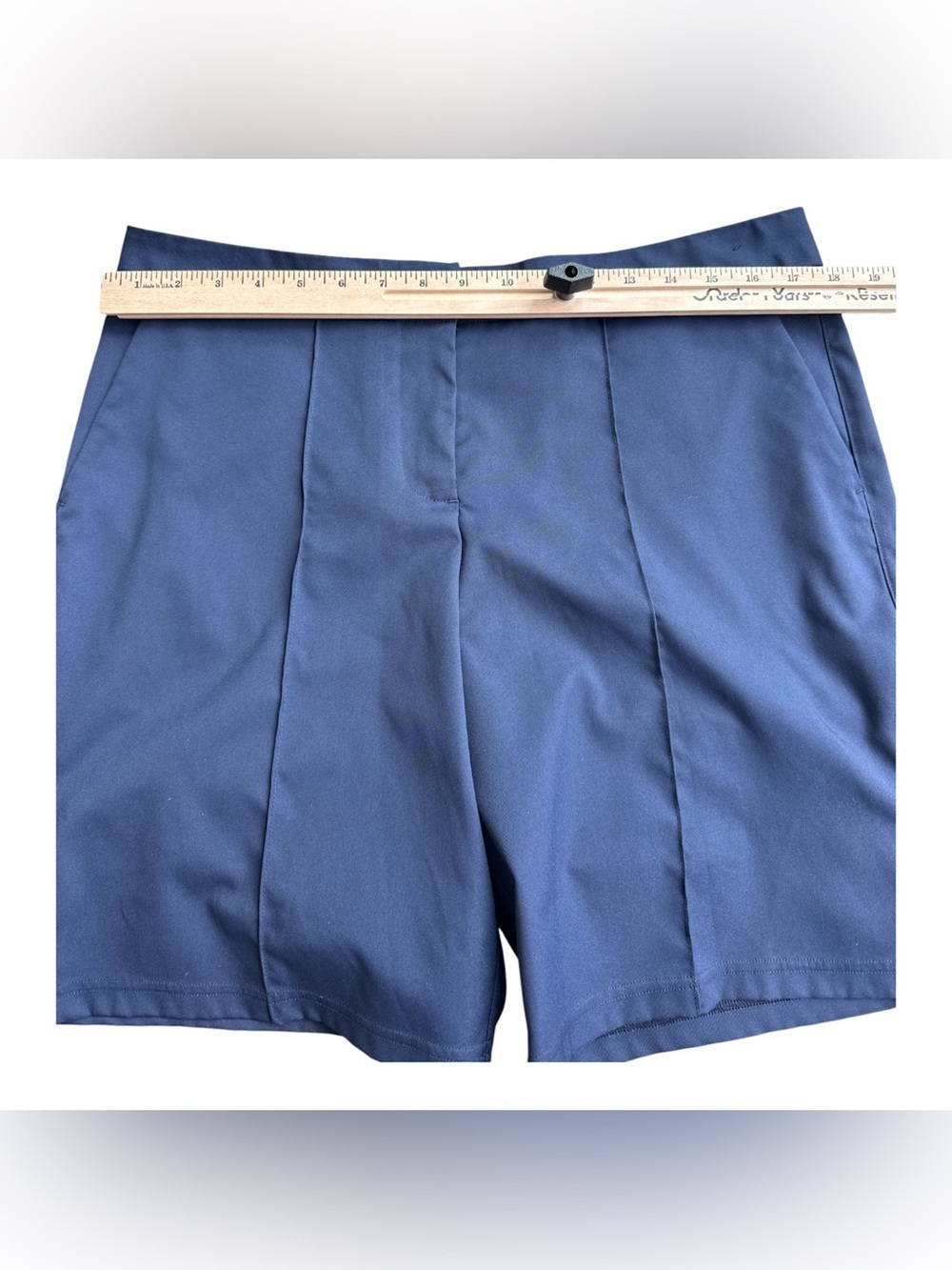 Puma Navy Blue Women's Golf Shorts - Picture 3 of 6